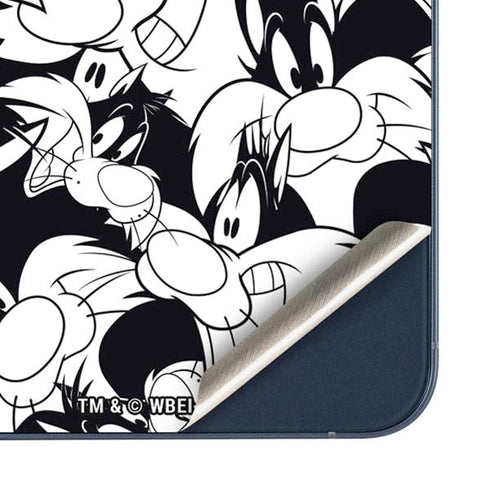 Looney Tunes Sylvester Super Sized Pattern Galaxy A35 5G Skin