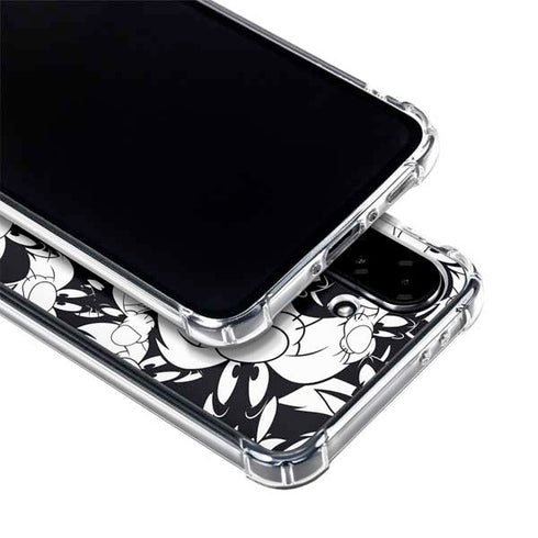 Looney Tunes Sylvester Super Sized Pattern Galaxy A36 5G Clear Case