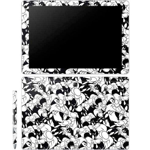 Looney Tunes Sylvester Super Sized Pattern Galaxy Book 12in Skin
