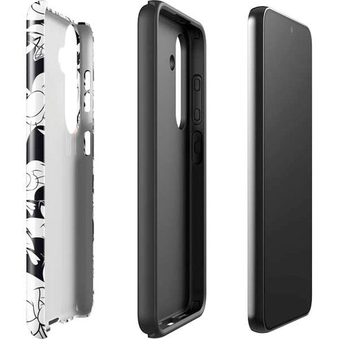 Looney Tunes Sylvester Super Sized Pattern Galaxy S25 Impact Case