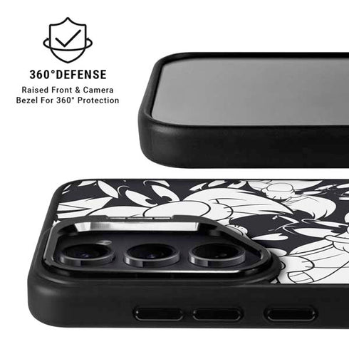 Looney Tunes Sylvester Super Sized Pattern Galaxy S24 Plus Kickstand Case