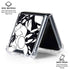 Looney Tunes Sylvester Super Sized Pattern Galaxy Z Flip6 Clear Case