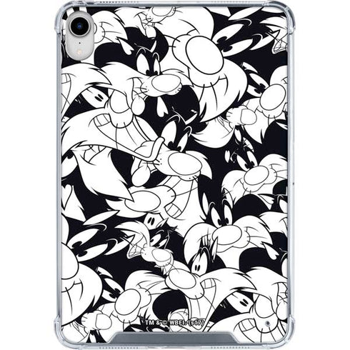 Looney Tunes Sylvester Super Sized Pattern iPad 11th Gen (2025) Clear Case