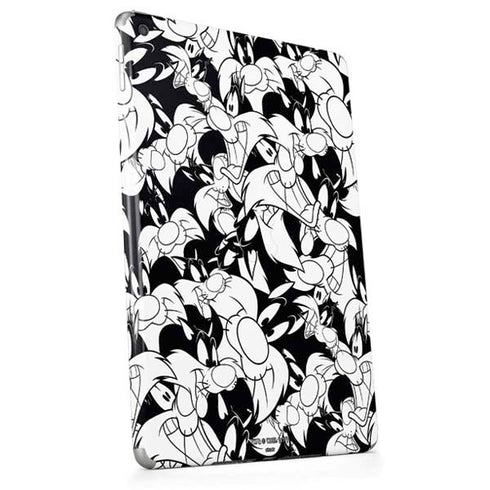 Looney Tunes Sylvester Super Sized Pattern Apple iPad Skin