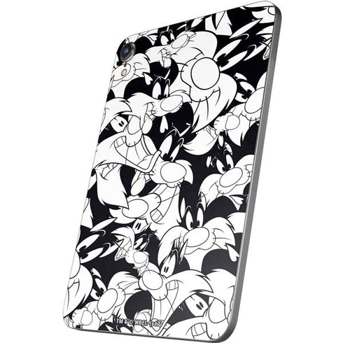 Looney Tunes Sylvester Super Sized Pattern Apple iPad Mini Skin