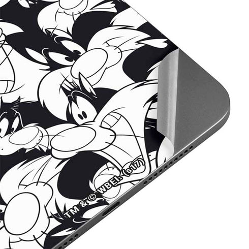 Looney Tunes Sylvester Super Sized Pattern Apple iPad Mini Skin