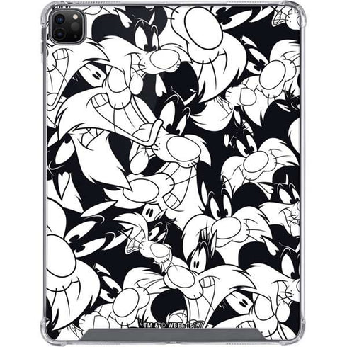 Looney Tunes Sylvester Super Sized Pattern iPad Cases