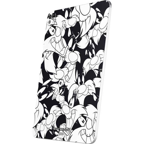 Looney Tunes Sylvester Super Sized Pattern iPad Pro 13in M4 (2024) Skin