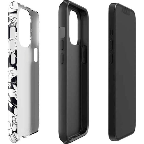 Looney Tunes Sylvester Super Sized Pattern iPhone 15 Pro Impact Case