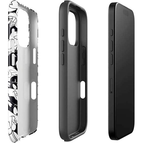 Looney Tunes Sylvester Super Sized Pattern iPhone 16 Pro Impact Case