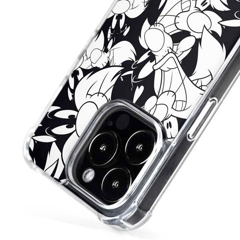 Looney Tunes Sylvester Super Sized Pattern iPhone 16 Pro MagSafe Case