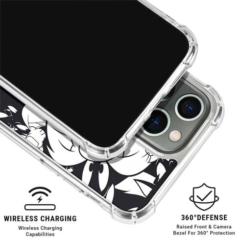 Looney Tunes Sylvester Super Sized Pattern iPhone 16 Pro Max Clear Case