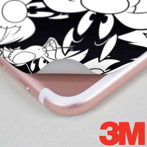 Looney Tunes Sylvester Super Sized Pattern iPhone 7 Plus Skin