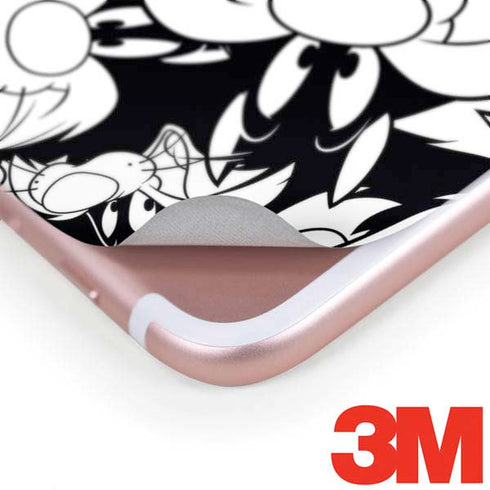 Looney Tunes Sylvester Super Sized Pattern iPhone 8 Plus Skin