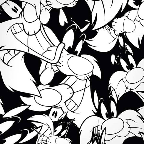 Looney Tunes Sylvester Super Sized Pattern iPhone XS Max Skin