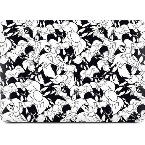Looney Tunes Sylvester Super Sized Pattern Apple MacBook Air Skin