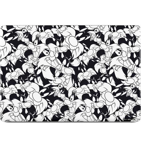 Looney Tunes Sylvester Super Sized Pattern MacBook Skins