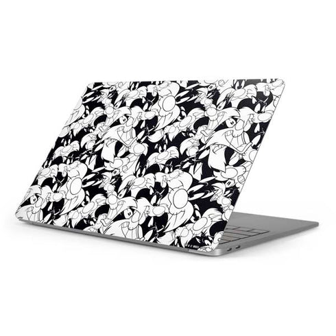 Looney Tunes Sylvester Super Sized Pattern Apple MacBook Pro 16-inch Skin