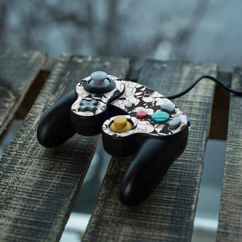 Looney Tunes Sylvester Super Sized Pattern Nintendo GameCube Controller Skin