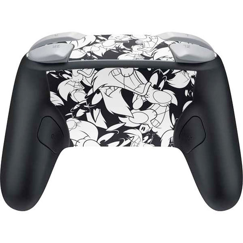 Looney Tunes Sylvester Super Sized Pattern Nintendo Switch 2 (2025) Pro Controller Skin