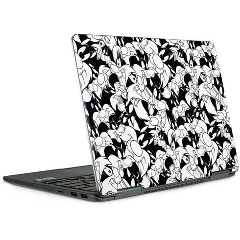 Looney Tunes Sylvester Super Sized Pattern Notebook 9 Pro 13in (2017) Skin