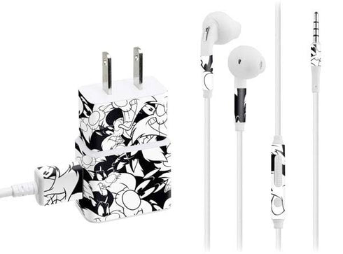 Looney Tunes Sylvester Super Sized Pattern Phone Charger Skin