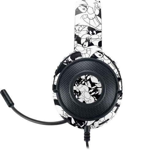 Looney Tunes Sylvester Super Sized Pattern Razer Kraken X Skin