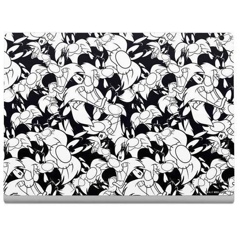 Looney Tunes Sylvester Super Sized Pattern Surface Book 2 13.5in Skin