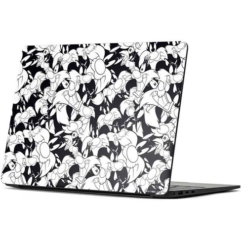 Looney Tunes Sylvester Super Sized Pattern Surface Laptop 7 15in Skin