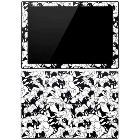 Looney Tunes Sylvester Super Sized Pattern Surface Pro 3 Skin