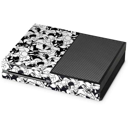 Looney Tunes Sylvester Super Sized Pattern Xbox One Console Skin