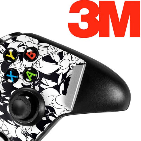 Looney Tunes Sylvester Super Sized Pattern Xbox One S Controller Skin