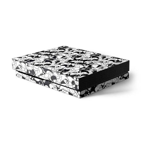 Looney Tunes Sylvester Super Sized Pattern Xbox One X Console Skin