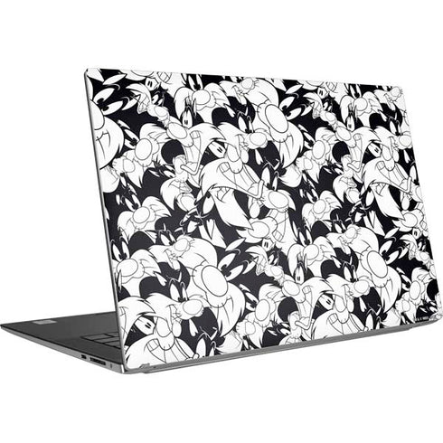 Looney Tunes Sylvester Super Sized Pattern Dell XPS Skin