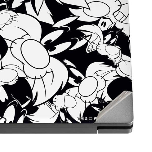 Looney Tunes Sylvester Super Sized Pattern Dell XPS Skin