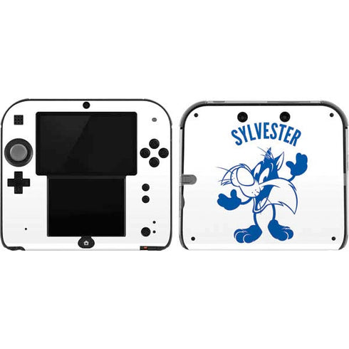 Looney Tunes Sylvester the Cat Big Head Nintendo 2DS Skin