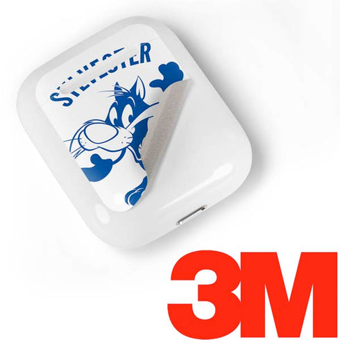 Looney Tunes Sylvester the Cat Big Head Apple AirPods Skin