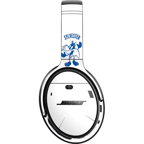 Looney Tunes Sylvester the Cat Big Head Bose QuietComfort 35 II Headphones Skin