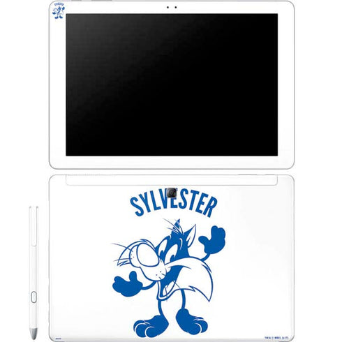Looney Tunes Sylvester the Cat Big Head Galaxy Book 12in Skin