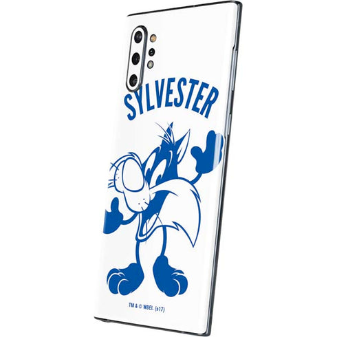 Looney Tunes Sylvester the Cat Big Head Galaxy Note 10 Plus Skin