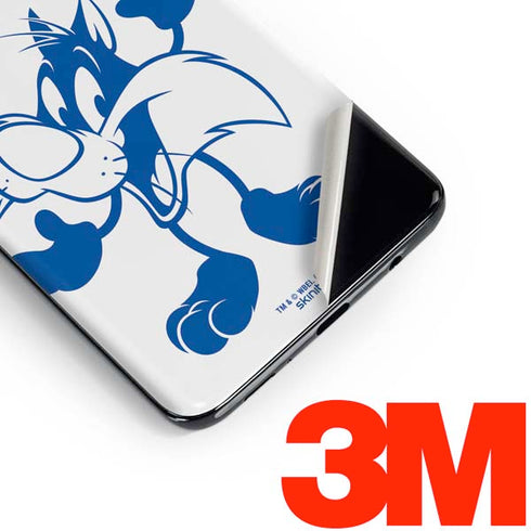 Looney Tunes Sylvester the Cat Big Head Galaxy S10 Plus Skin
