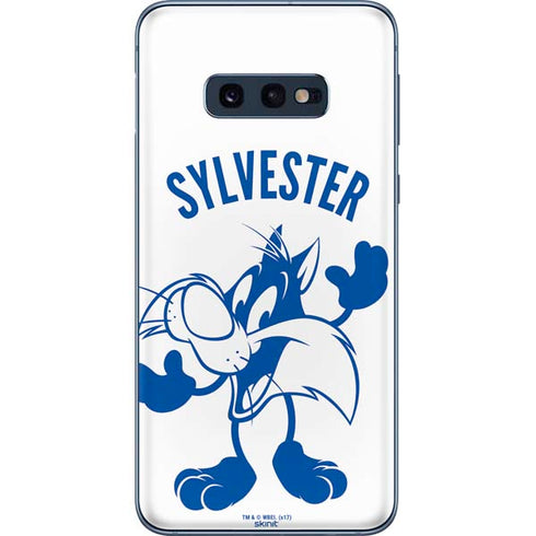 Looney Tunes Sylvester the Cat Big Head Galaxy S10e Skin