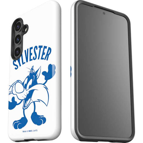 Looney Tunes Sylvester the Cat Big Head Galaxy S25 Impact Case