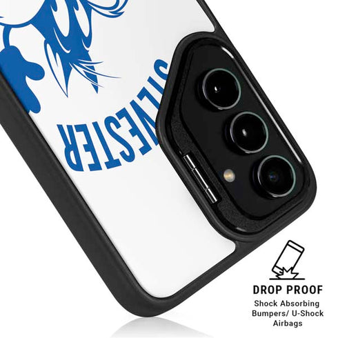 Looney Tunes Sylvester the Cat Big Head Galaxy S25 Kickstand Case