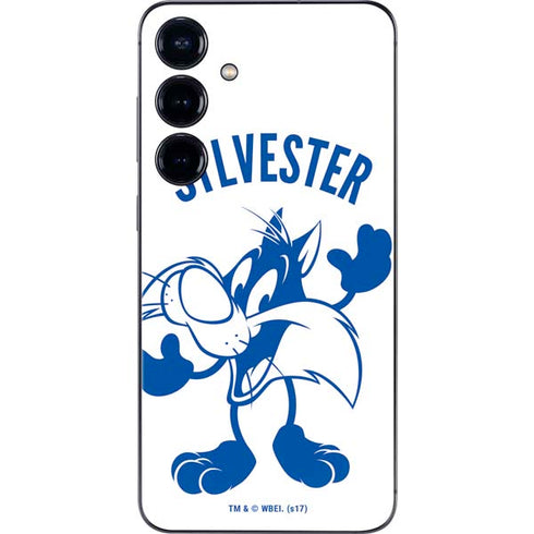Looney Tunes Sylvester the Cat Big Head Galaxy S25 Plus Skin