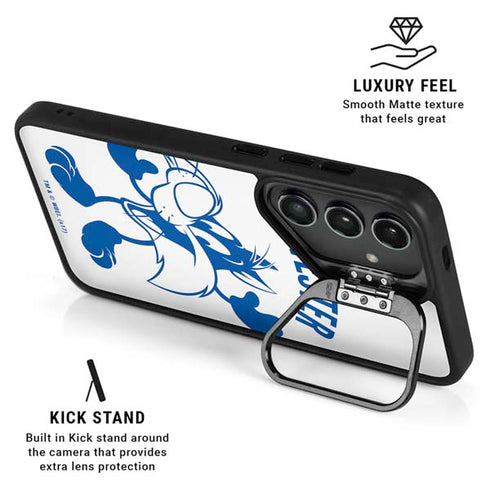Looney Tunes Sylvester the Cat Big Head Galaxy S25 Ultra Kickstand Case