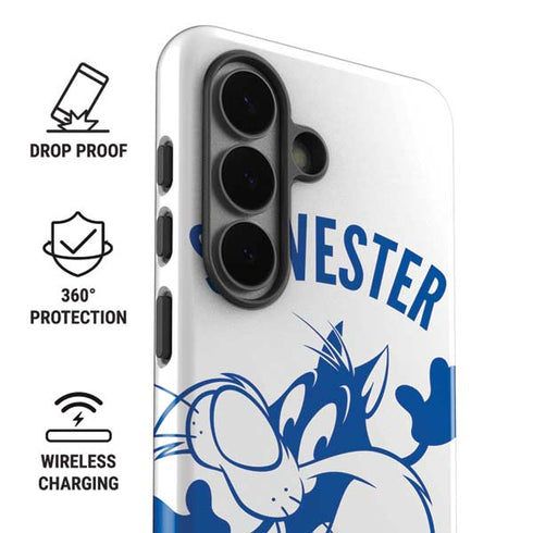 Looney Tunes Sylvester the Cat Big Head Galaxy S26 Plus Impact Case