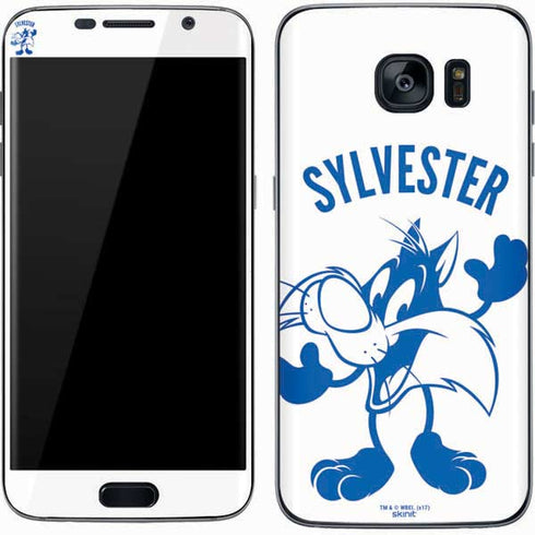 Looney Tunes Sylvester the Cat Big Head Galaxy S7 Skin