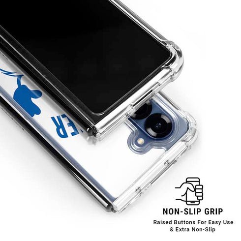 Looney Tunes Sylvester the Cat Big Head Galaxy Z Fold6 Clear Case