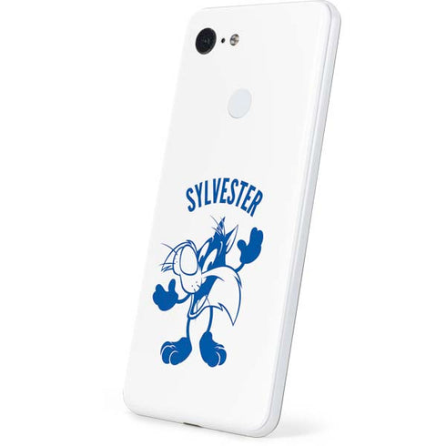 Looney Tunes Sylvester the Cat Big Head Google Pixel 3 Skin
